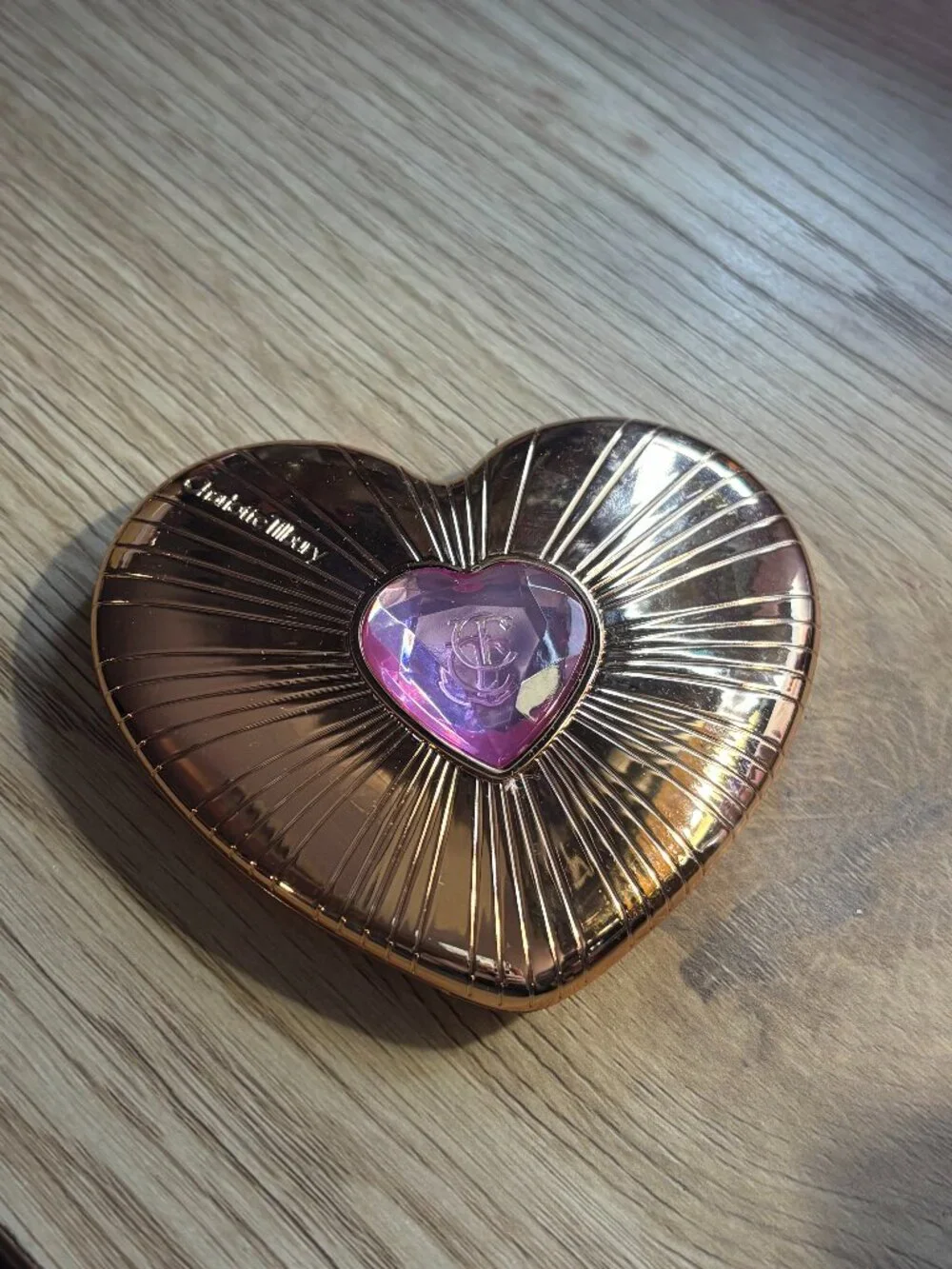 Charlotte Tilbury Heart Compact in Shade Flawless Peach